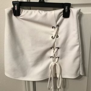White skort